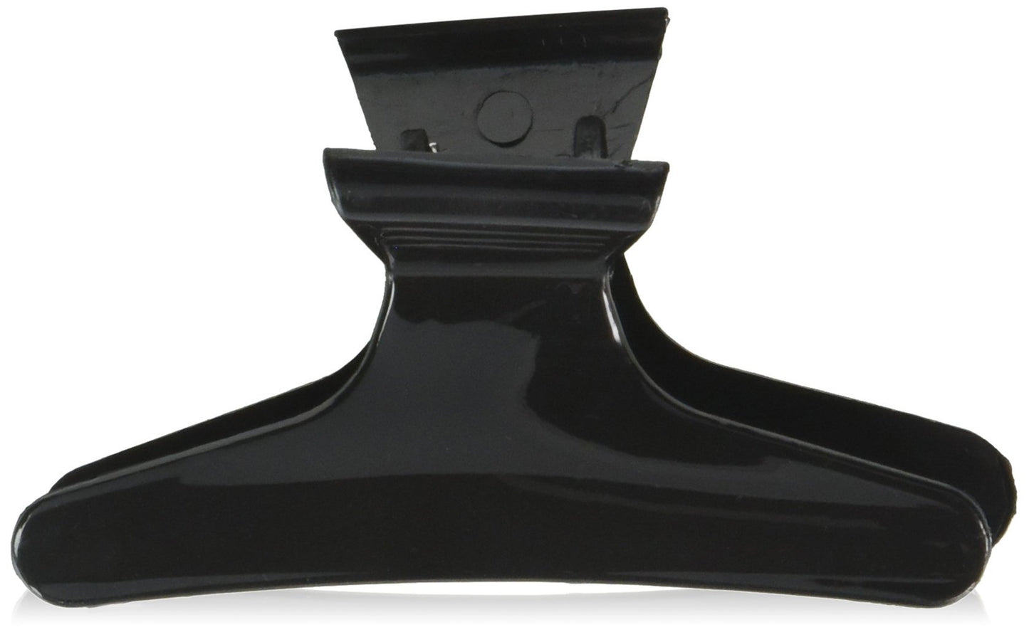 White Smoke Soft'n Style Large Butterfly Clamps, 12 Count