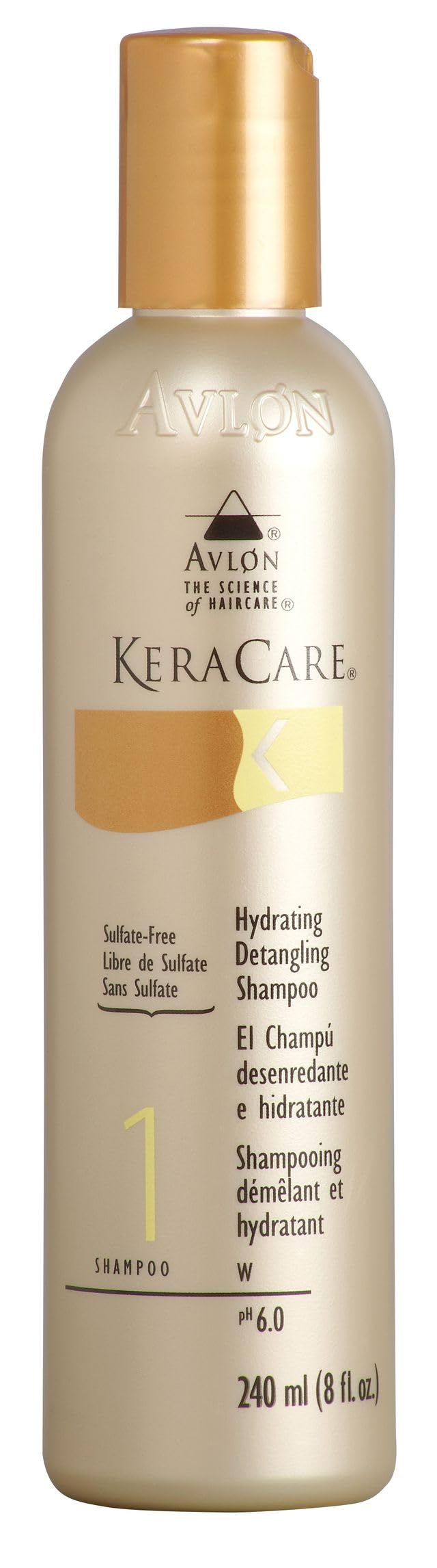 Rosy Brown Avlon Keracare Hydrating Detangling Shampoo, 32 Ounce