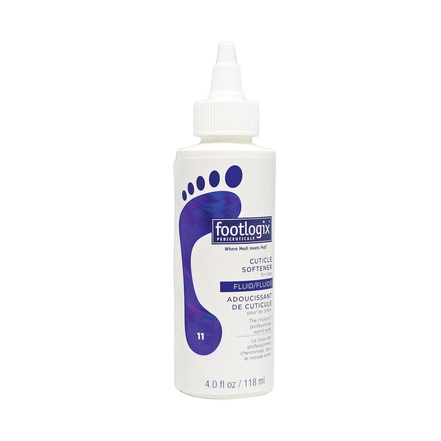 White Smoke footlogix Footlogix Professional Cuticle Softener Fluid, 4 fl. oz.