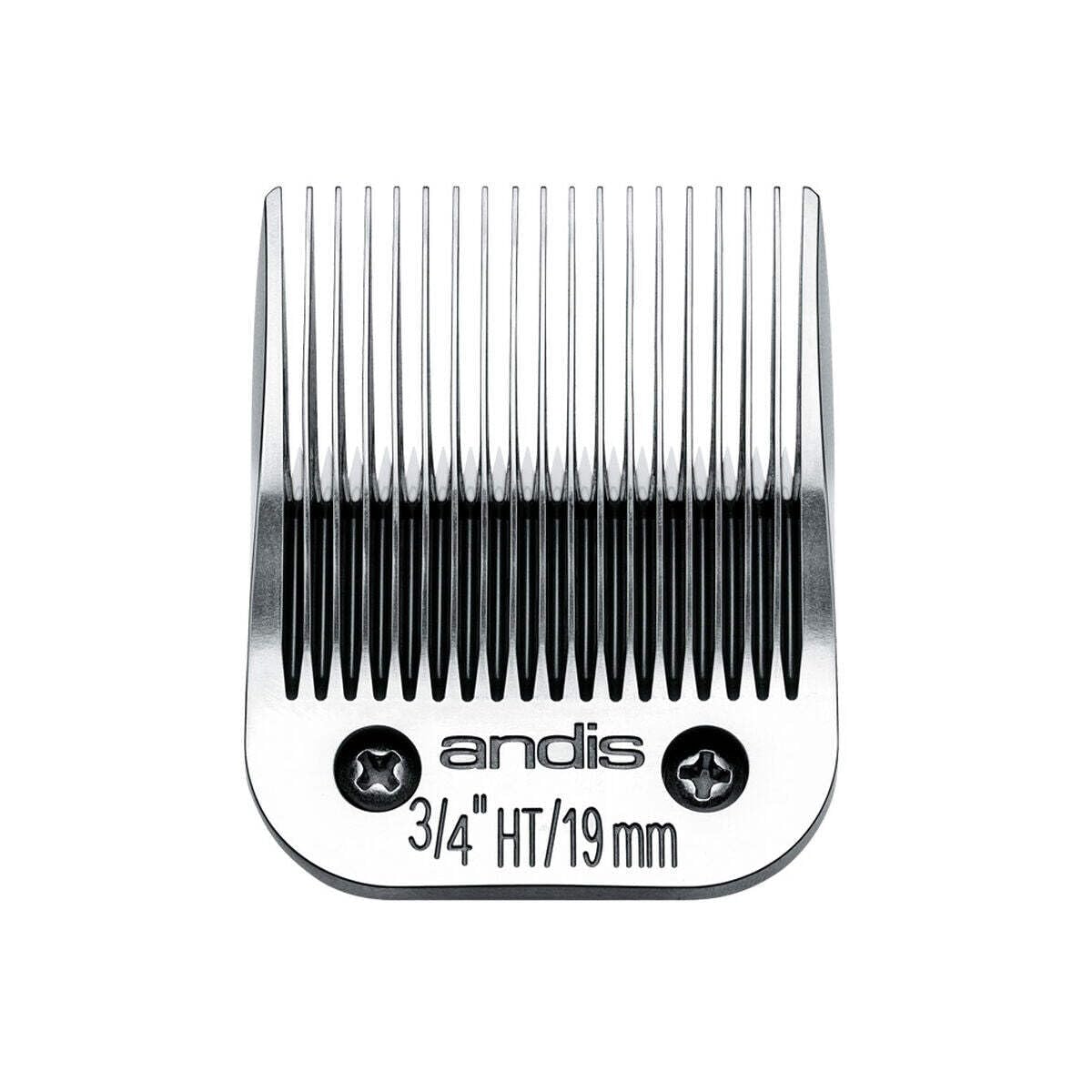 White Smoke Andis 63980 UltraEdge Detachable Blade Size 3/4" HT – Carbon Steel Pet Clipper Blade, 3/4" Cut Length, Professional Grooming Performance
