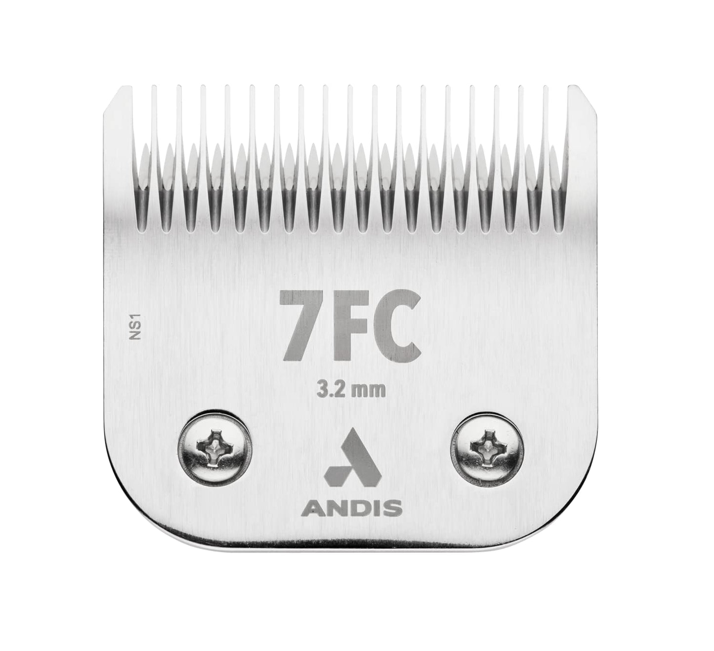 Lavender Andis 72605 Ceramicedge Detachable Carbon Infused Steel Pet Clipper Blade, Size-7FC, 1/8-Inch Cut Length, Stainless Steel