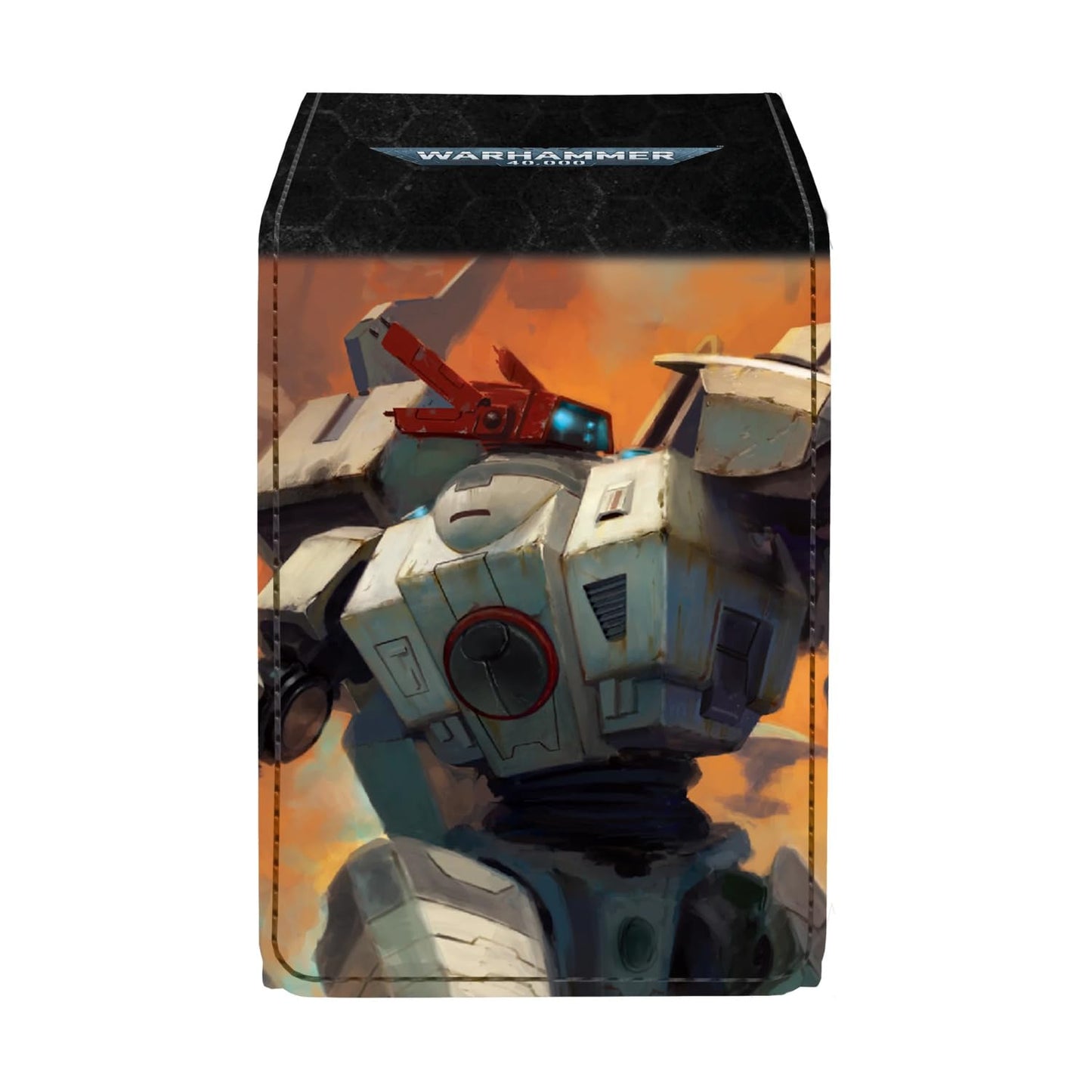 Black T'au Empire Alcove Flip Deck Box® for Warhammer 40,000