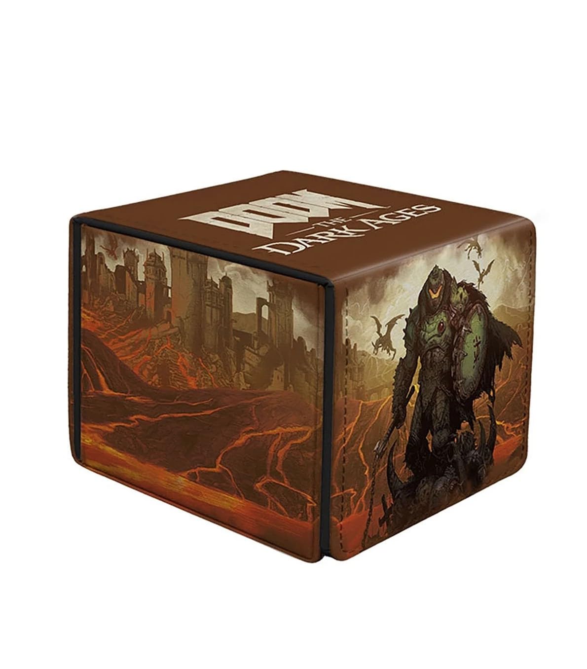 White Smoke Ultra Pro Deck Box - DOOM Alcove Edge Deck Box 2 for Bethesda