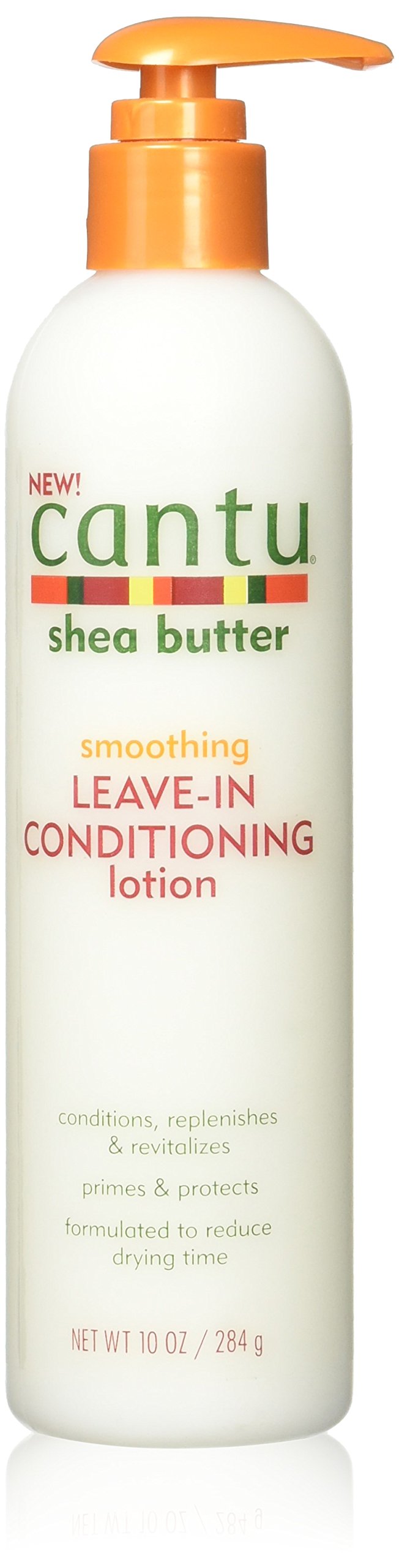 White Smoke Cantu Shea Butter Smoothing Leave-In Conditioning Lotion, 10 Ounce (Pack of 4)
