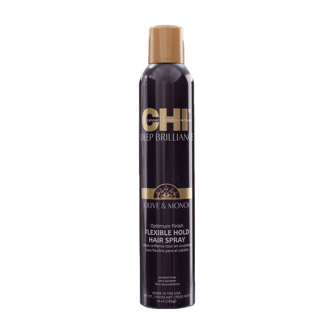 Black CHI CHI Deep Brilliance - Flex & Hold Hairspray