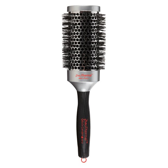 White Smoke Olivia Garden Pro Thermal Anti-Static Brush - 2.25 Inch