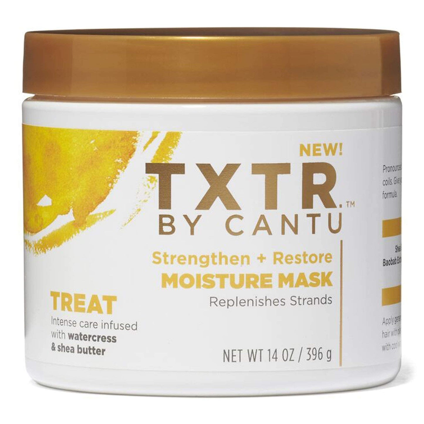 Lavender Cantu Txtr By Treat Strengthen + Restore Moisture Mask - 14oz, 14 Oz