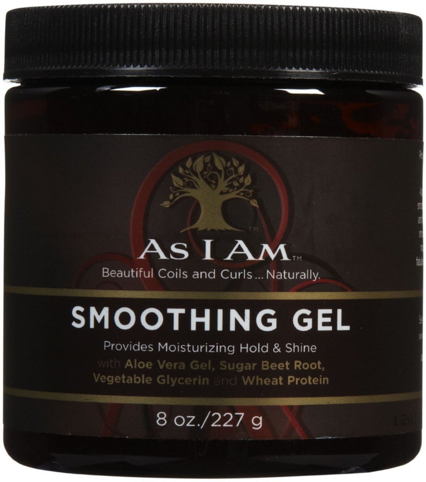 Black As I Am Smoothing Gel Size 8oz (Pack of 3)