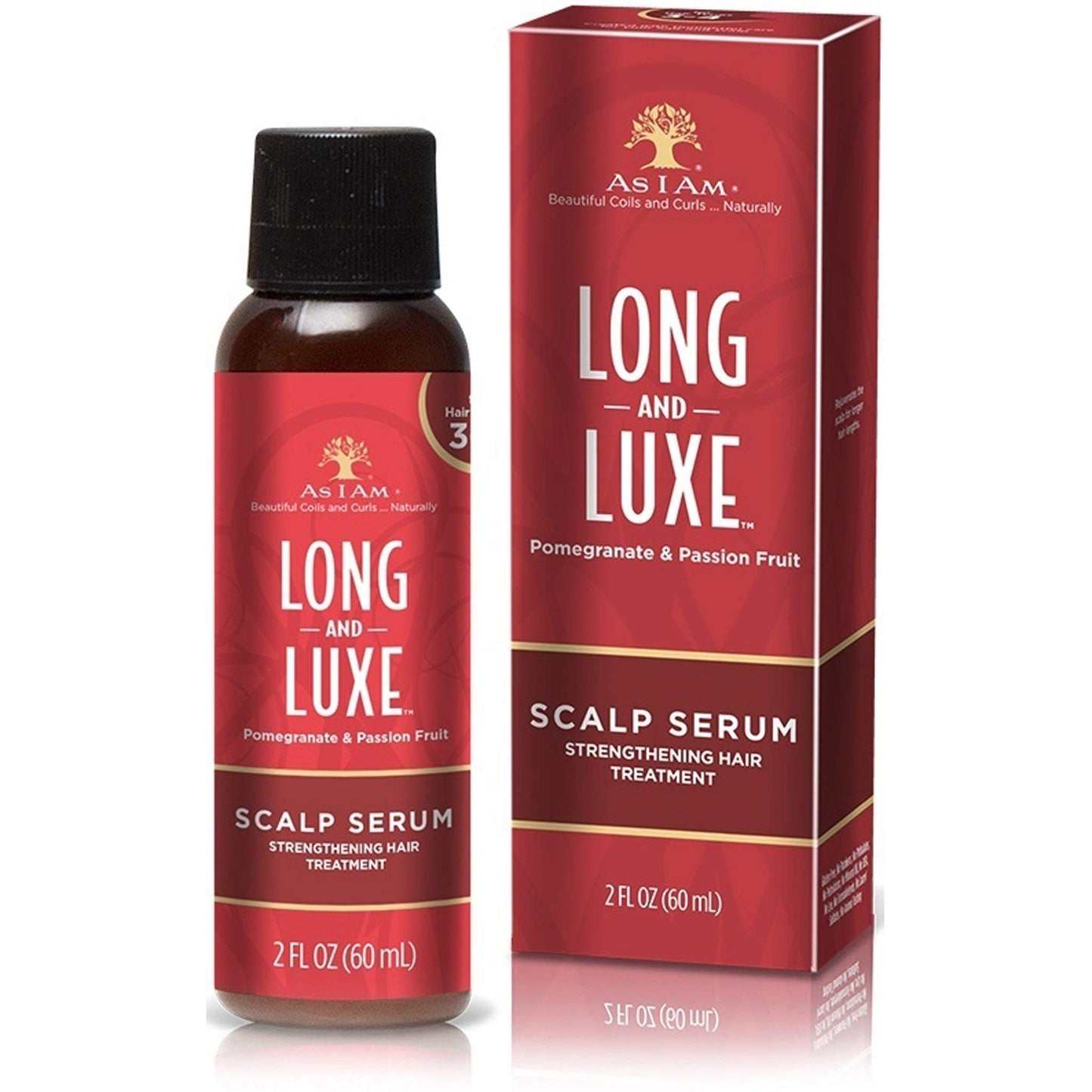 White Smoke As I Am Long and Luxe Scalp Serum - 2 Ounce - Strengthening Nano Treatment - Enriched with Biotin, Aloe Vera, and Saw Palmetto