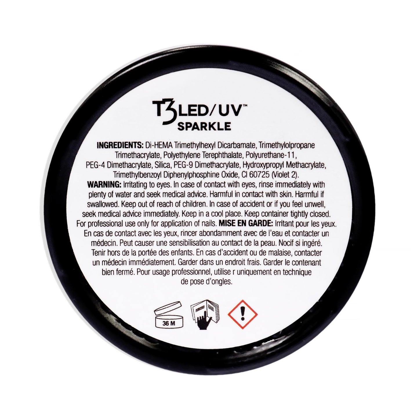 White Smoke Cuccio Pro T3 LED/UV Cool Cure Versatility Gel - Self-Levelling - Incredibly Flexible - Strong Adhesion - High Shine Finish - Fast Application - Quick Cure - Blue Winter - 1 Oz Nail Gel