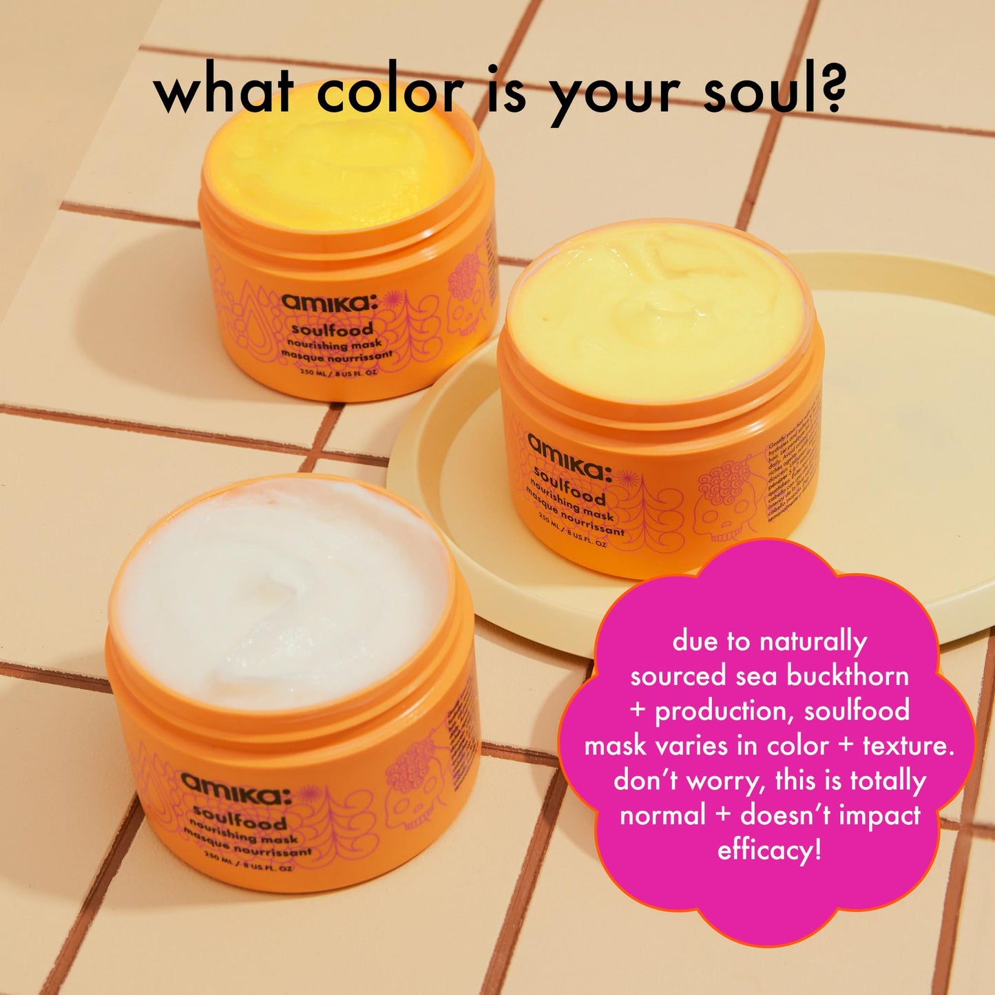 Wheat amika soulfood nourishing mask, 250ml