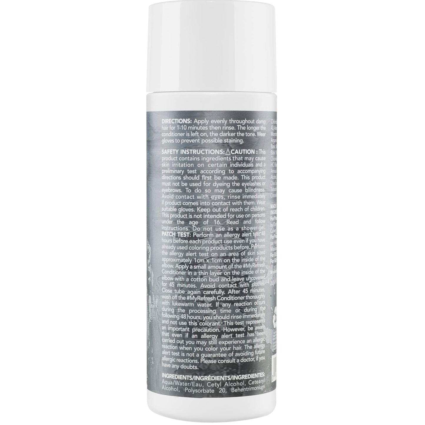 Lavender #mydentity MyRefresh Color Depositing Conditioner, Silver Pearl, 6 oz | Temporary Hair Dye | Color Lasts up to 25 washes