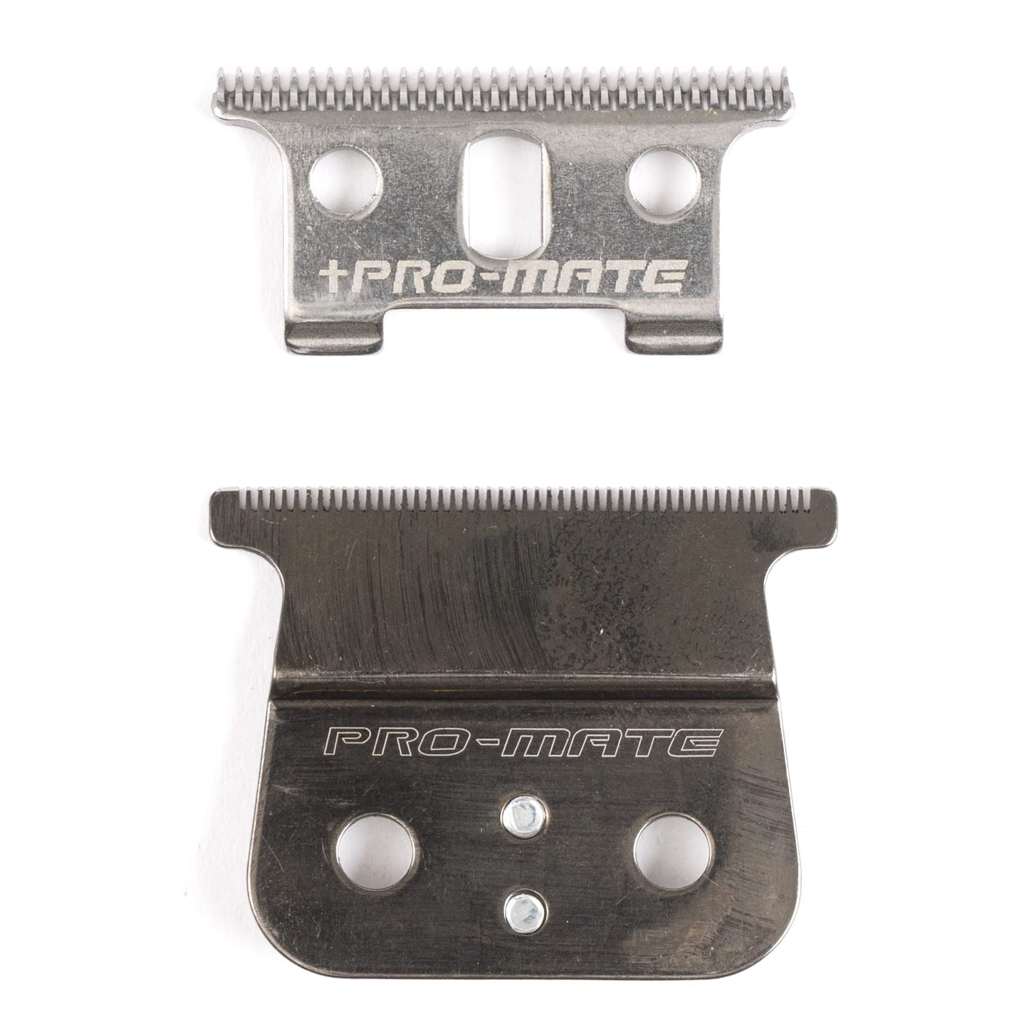 White Smoke Replacement Blade 04521 fits Andis T-Outliner 04780, GTX 04785 (Model GO, GTO) Modified One Hittaz Zero Gap by PRO-MATE w/Free Screws (Black - T Shape)