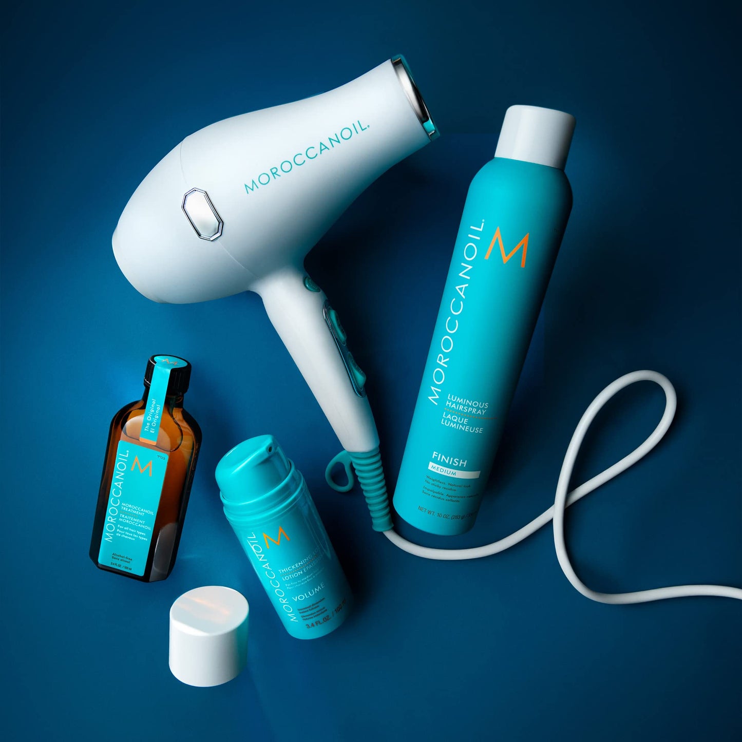 Midnight Blue Moroccanoil Smart Styling Infrared Hair Dryer