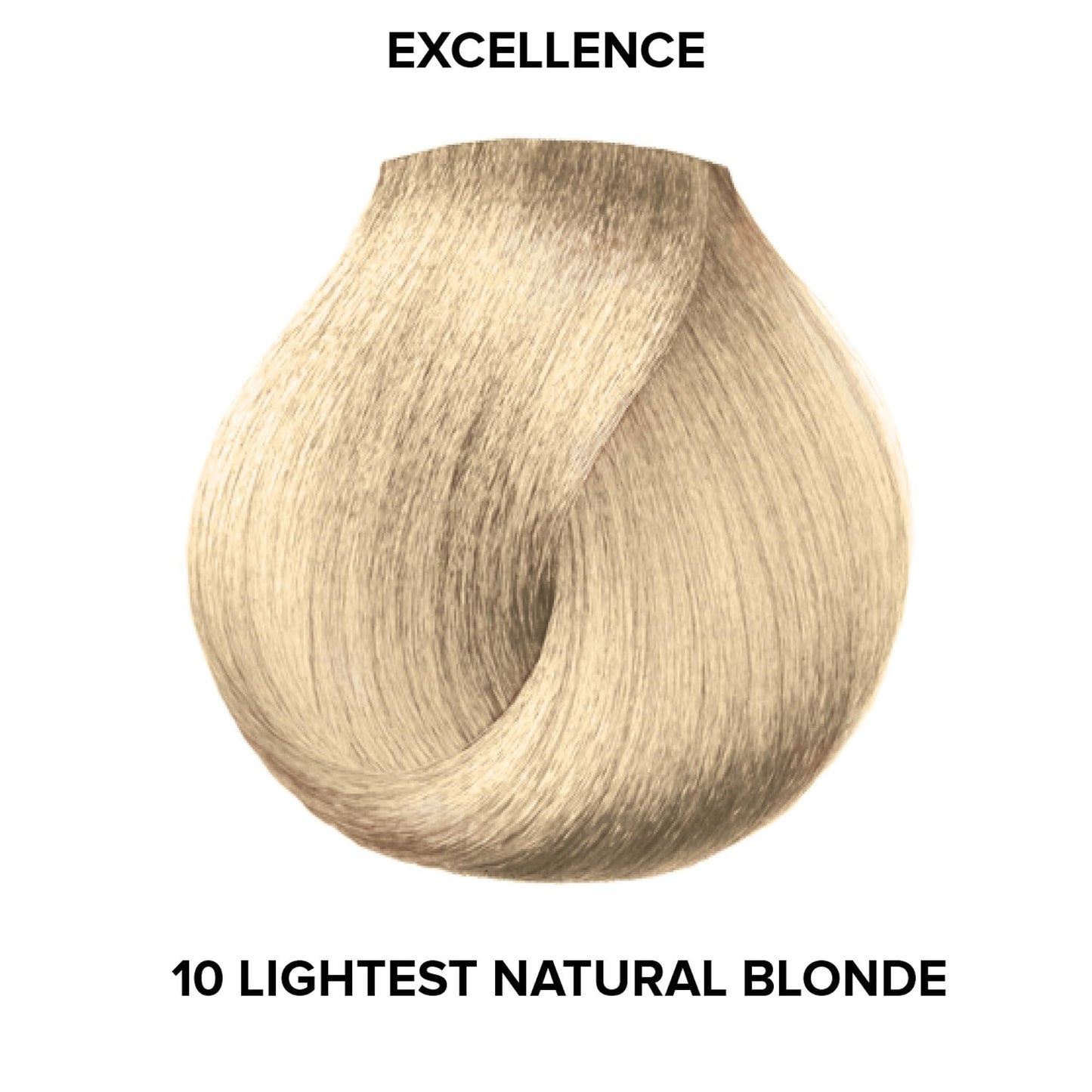 White Smoke L'Oréal Technique Excellence Crème Permanent Hair Color - Long-Lasting Hair Dye, Rich Formula With No-Drip Application, Superb Gray Coverage, Lghtst Nat Blonde