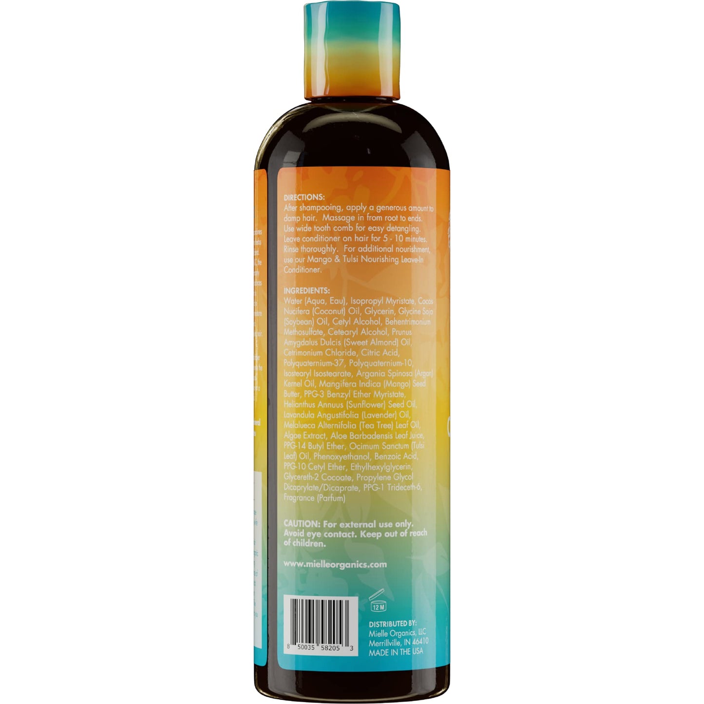 White Smoke Mielle Organics Mango & Tulsi Nourishing Conditioner (12 Oz)