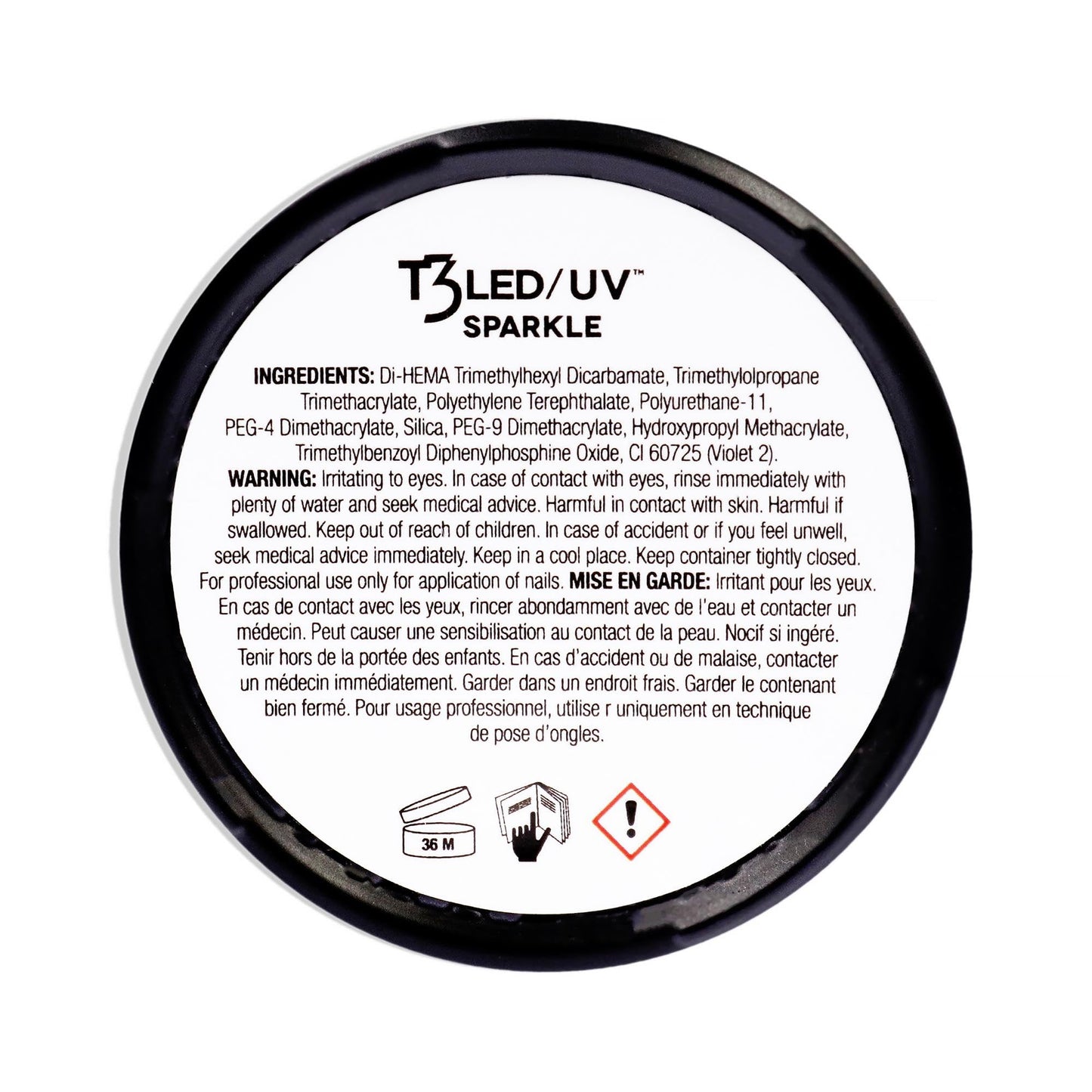 White Smoke Cuccio Pro T3 LED/UV Cool Cure Versatility Gel - Self-Levelling - Incredibly Flexible - Strong Adhesion - High Shine Finish - Fast Application - Quick Cure - Black Forrest - 1 Oz Nail Gel