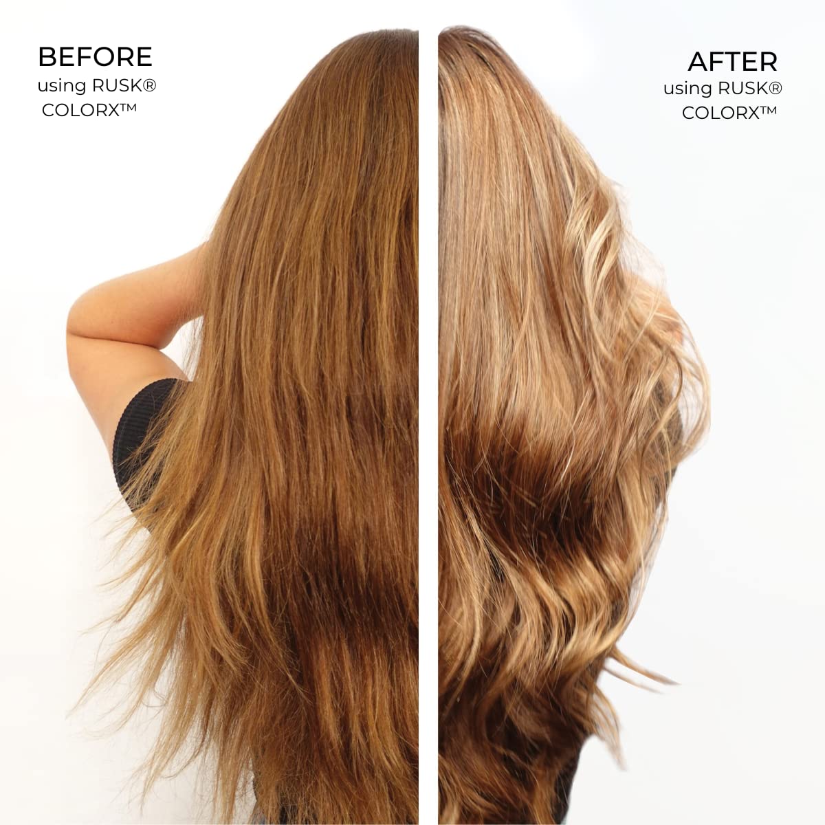 White Smoke RUSK COLORx Color Care, Weightless Conditioner, Protect Color From Fading Up To 35 washes, Reduce Breakage, 12 oz