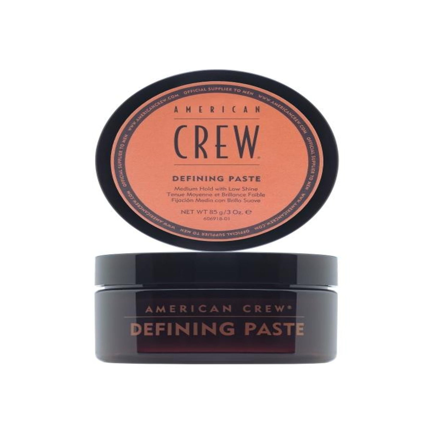 White Smoke American Crew Men's Hair Defining Paste (OLD VERSION), Medium Hold Hair Gel with Low Shine, 3 Oz (Pack of 1)