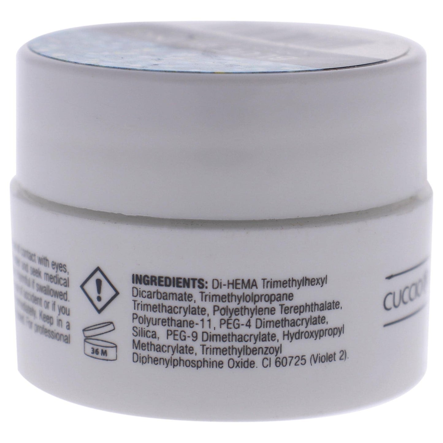Gray Cuccio Pro T3 Self Leveling Sparkle Gel - 0.25 Oz