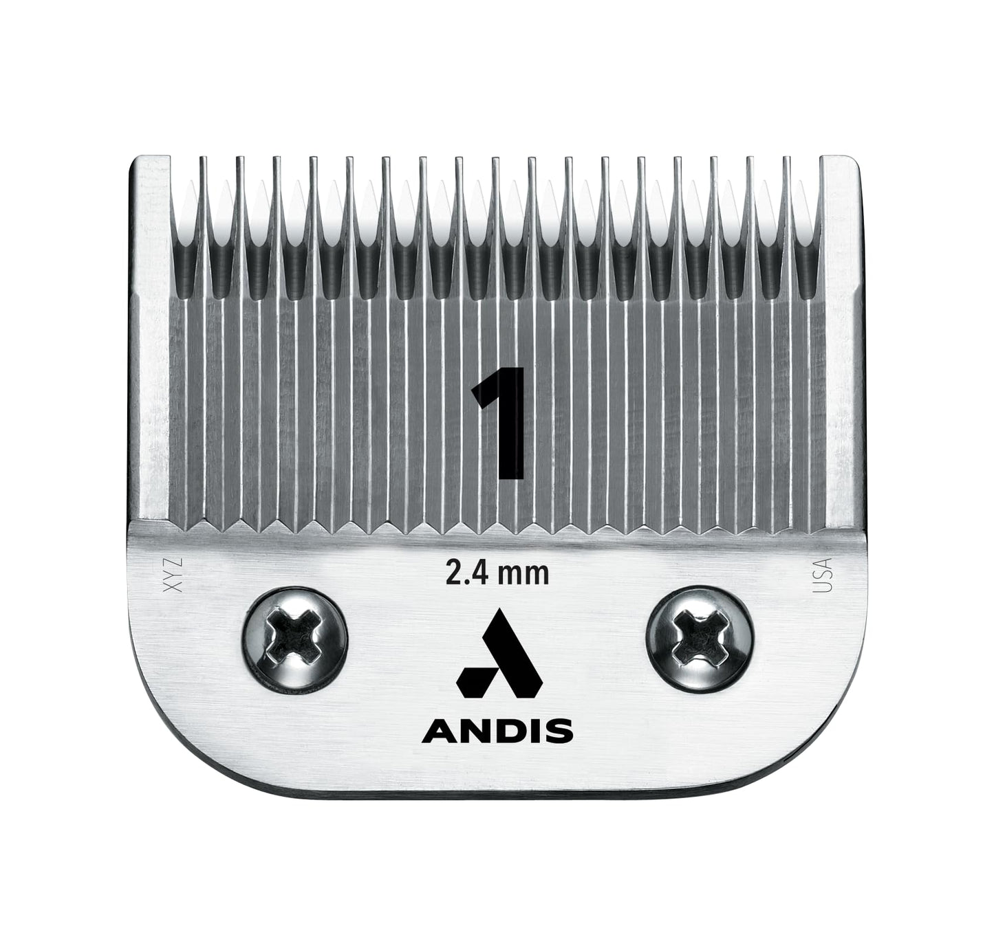 White Smoke Andis 64465 CeramicEdge Carbon-Infused Detachable Clipper Blade, Size 1, 3/32-Inch Cut Length