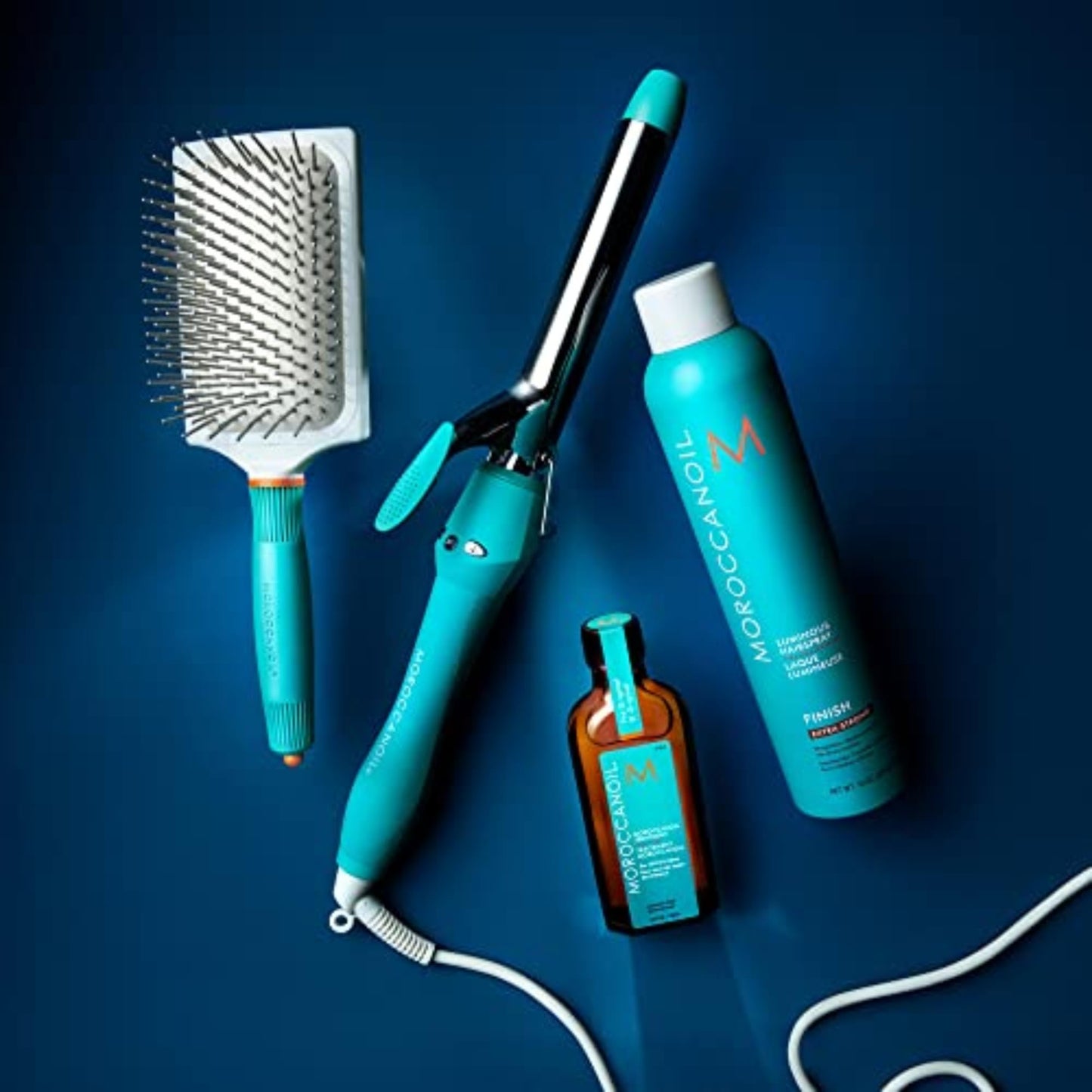 Midnight Blue Moroccanoil Everlasting Curl Titanium Curling Iron (1-Inch Barrel)