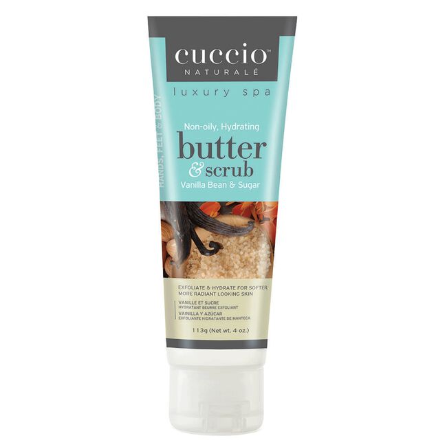 White Smoke Cuccio Naturale Cuccio Butter & Scrub - Vanilla Bean & Sugar