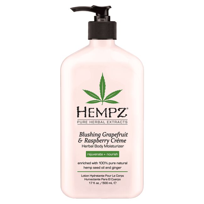 White Smoke Hempz Limited Edition Blushing Grapefruit & Raspberry Moisturizer