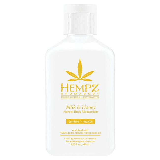 Seashell Hempz Milk & Honey Herbal Body Moisturizer
