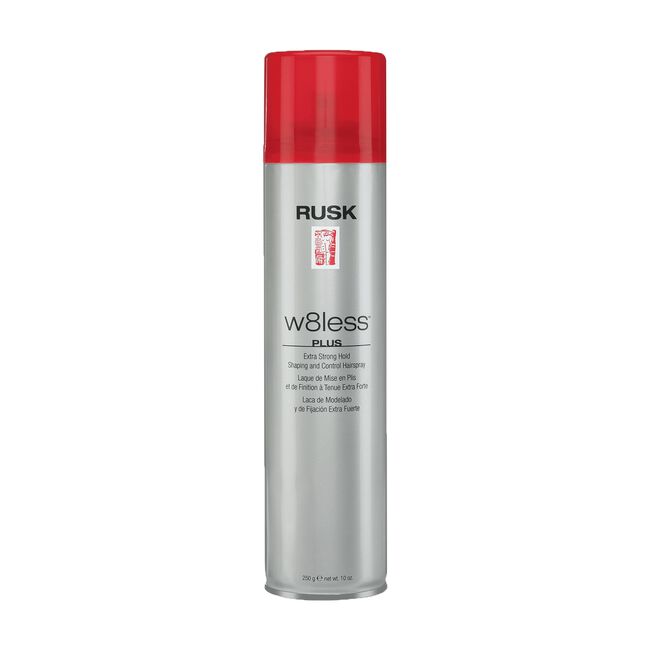 Dark Gray Rusk W8Less Plus Hairspray