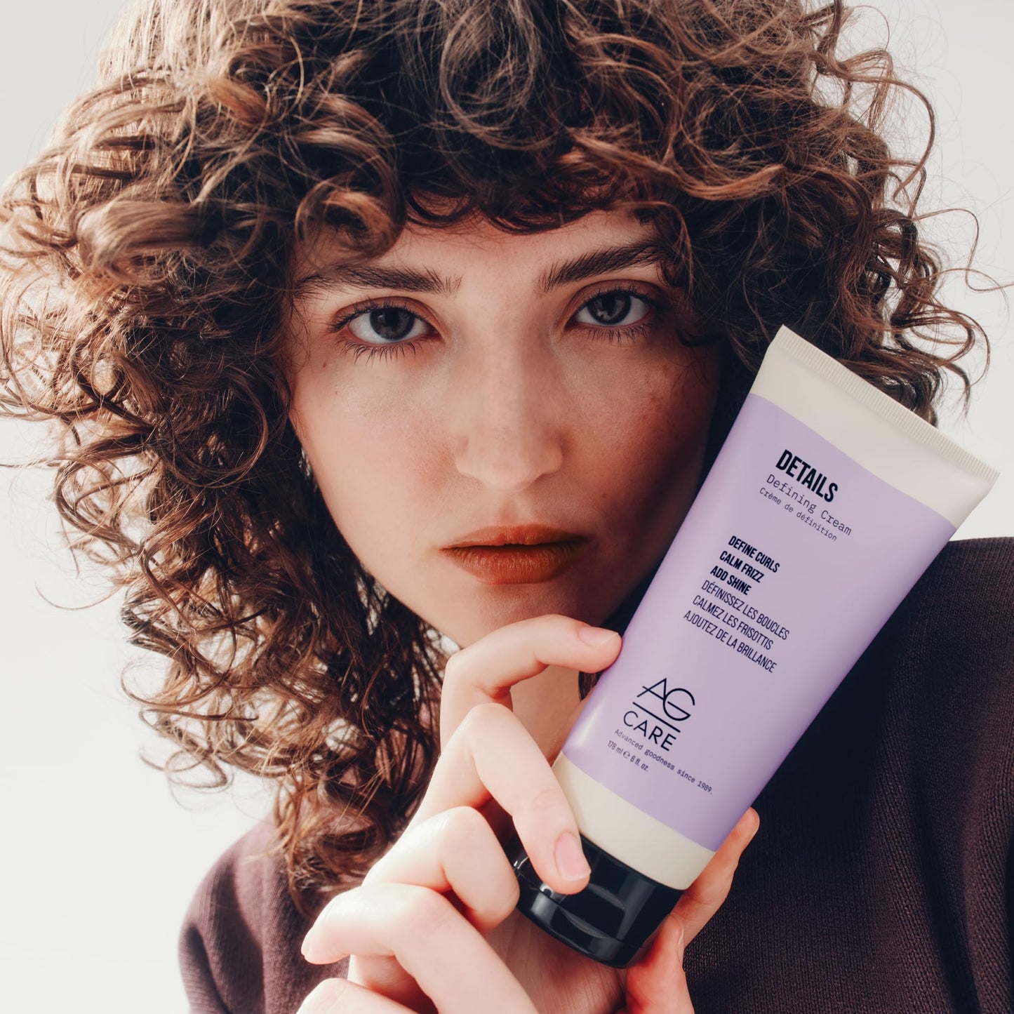 Lavender AG Care Curl Details Defining Cream, Define Curls and Add Shine - Exclusive Curl Creating Complex, 6 Fl Oz