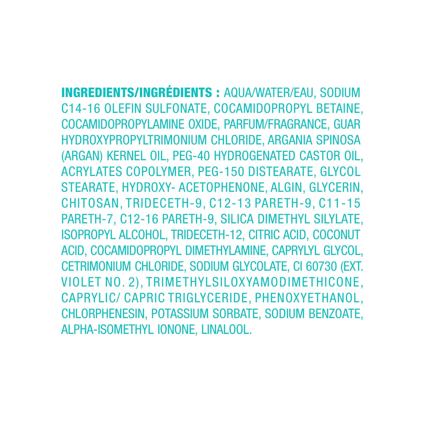 Light Cyan Moroccanoil Blonde Perfecting Purple Shampoo, 2.4 oz