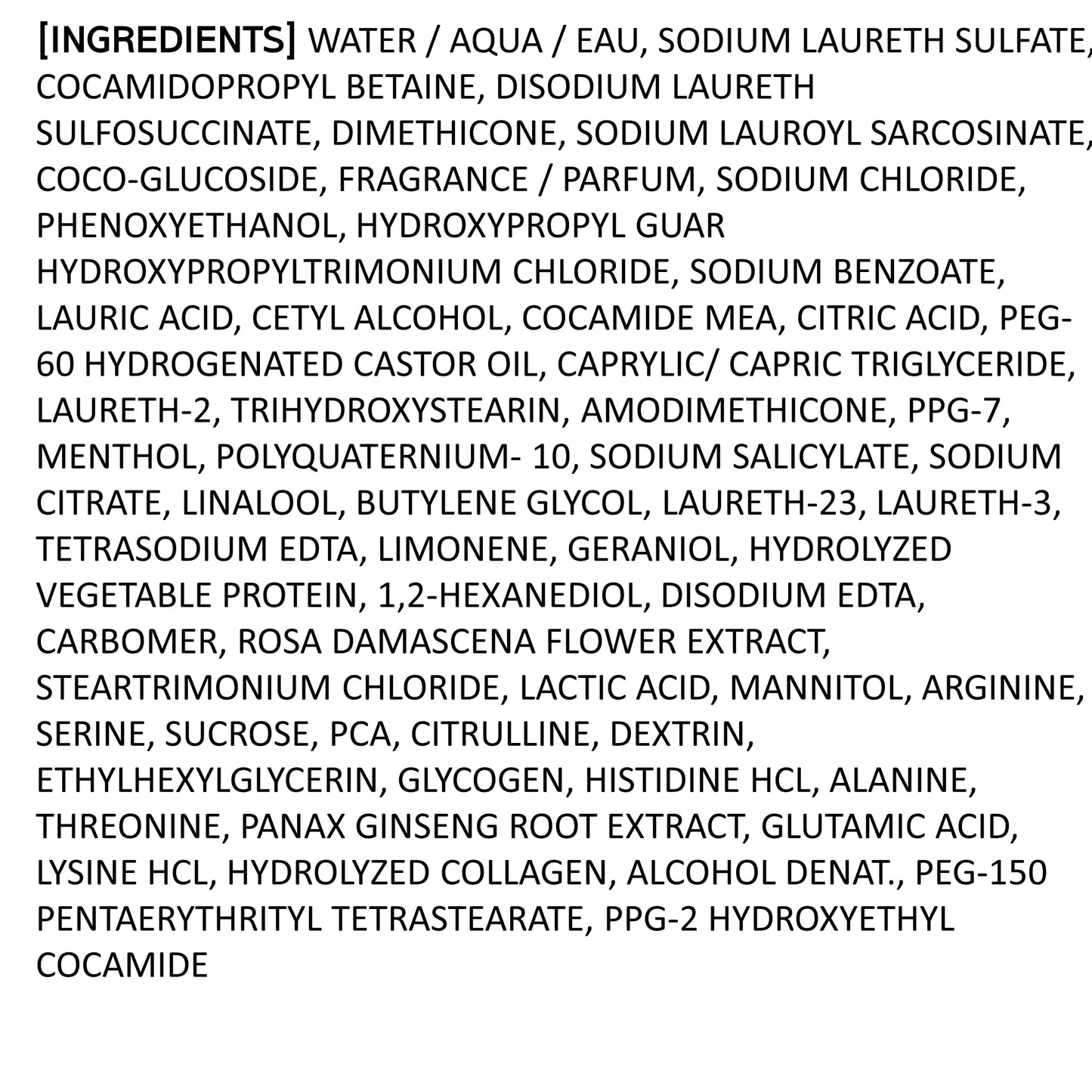 White Smoke Mise En Scene Salon 10 Protein Shampoo for Severe Damaged Hair - Low porosity Hair Product, Korean HairPerfume Shampoo, 10-Sec Protein Clinic, Moisturizing & Restoring, 16.9 Fl. Oz. (500ml)