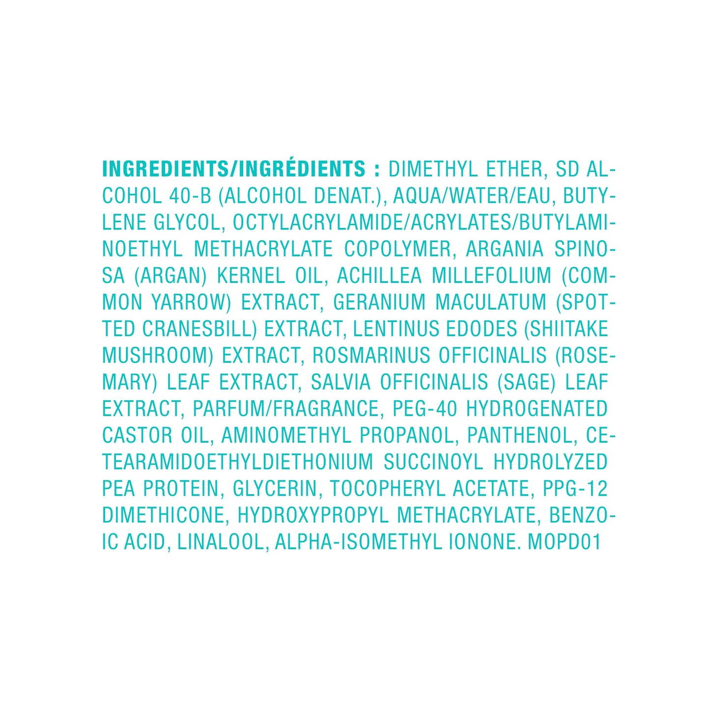 Light Cyan Moroccanoil Jumbo Perfect Defense Heat Protectant
