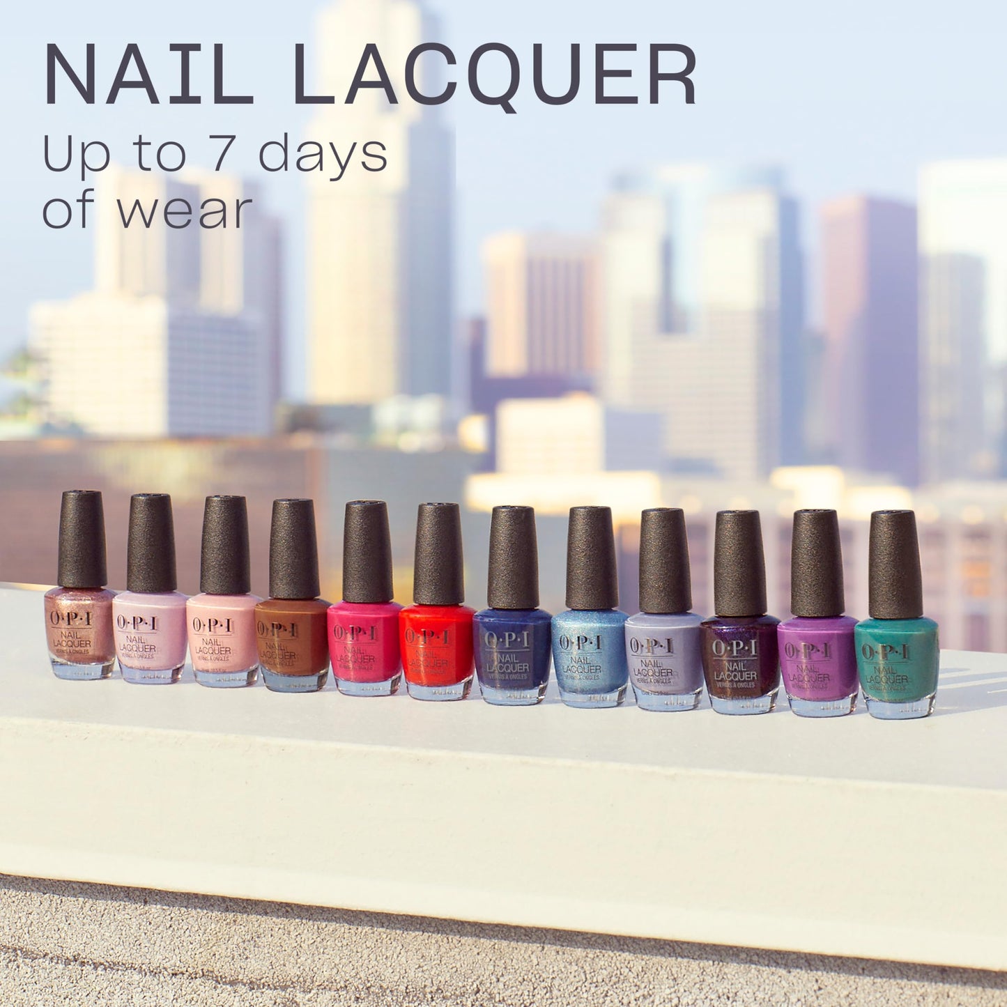 Antique White OPI Nail Lacquer, NL W42 Lincoln Park After Dark, 0.5 Fl Oz