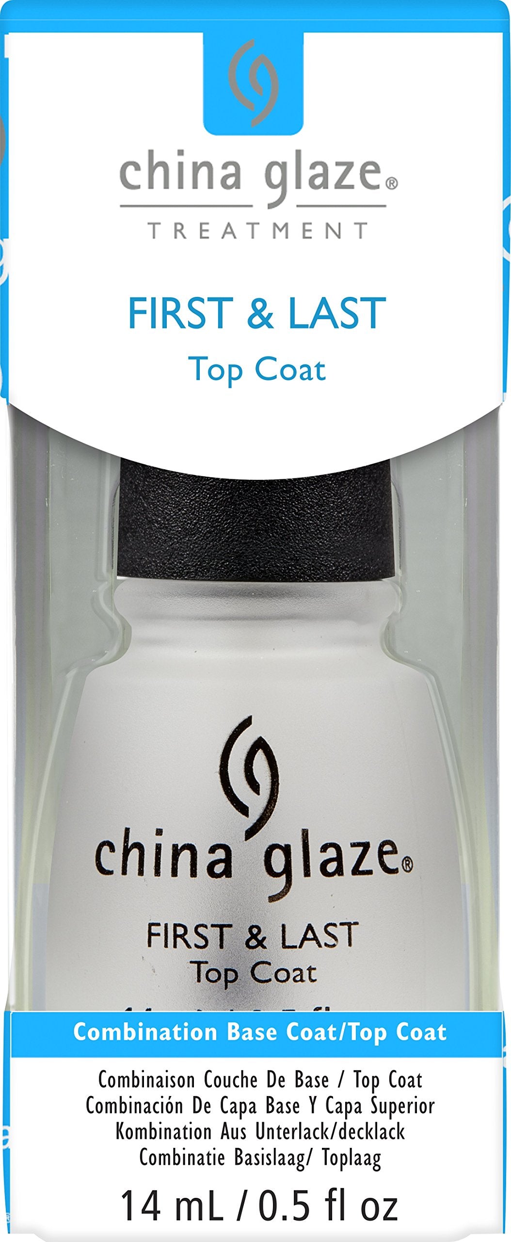 White Smoke China Glaze, First and Last, 0.5 Fluid Ounce, 0.5 Fluid Ounce