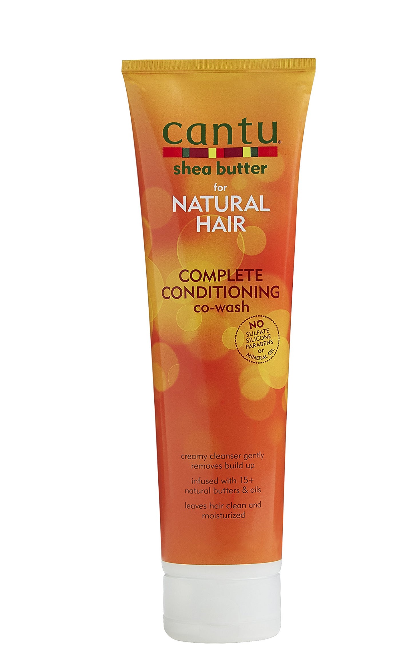White Smoke Cantu Shea Butter for Natural Hair Complete Conditioning Co-Wash, 10 Ounce
