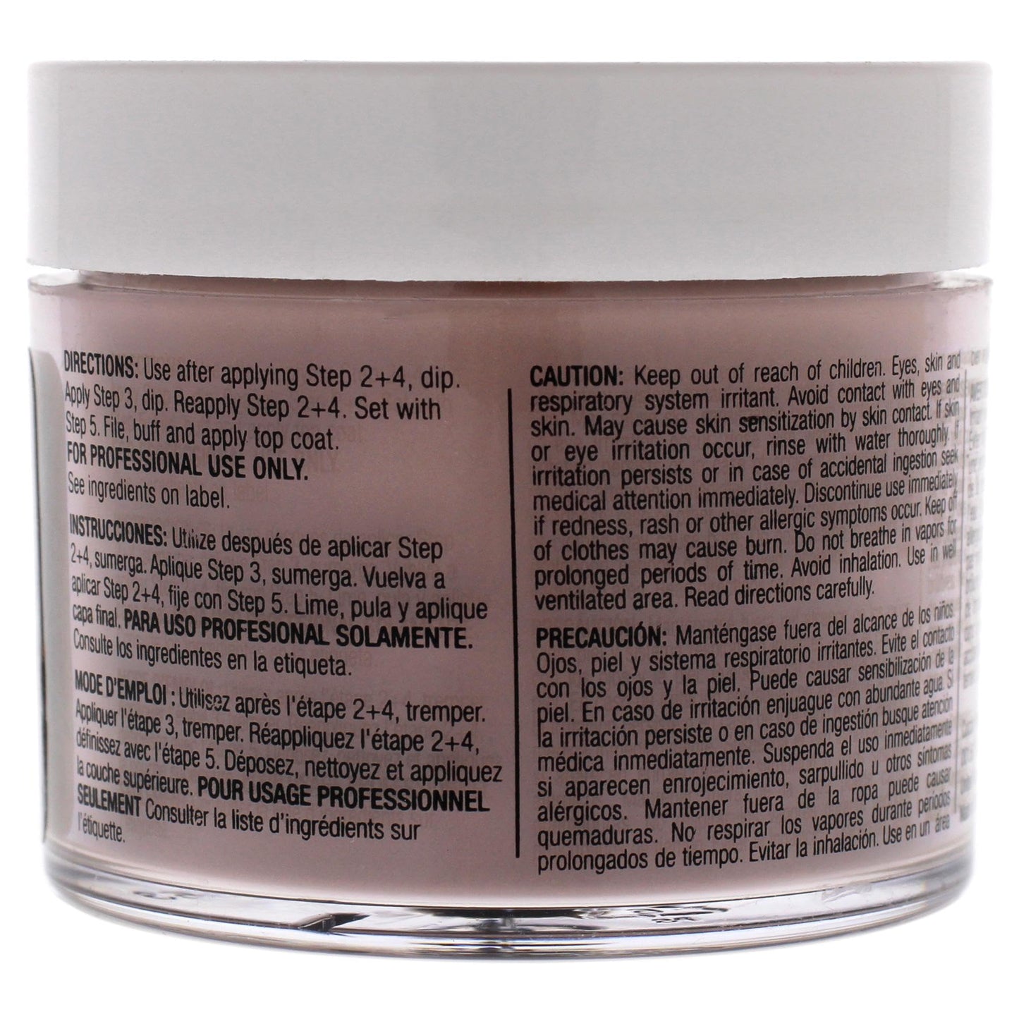 Gray Pro Powder Polish Nail Colour Dip System - Semi Sweet On You by Cuccio for Women - 1.6 oz Nail Powder