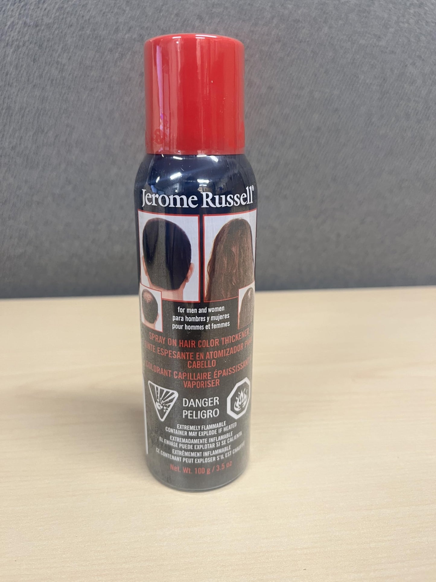 Wheat jerome russell Hair Color Thickener for Thinning Hair, Dark Brown, 3.5 Ounce
