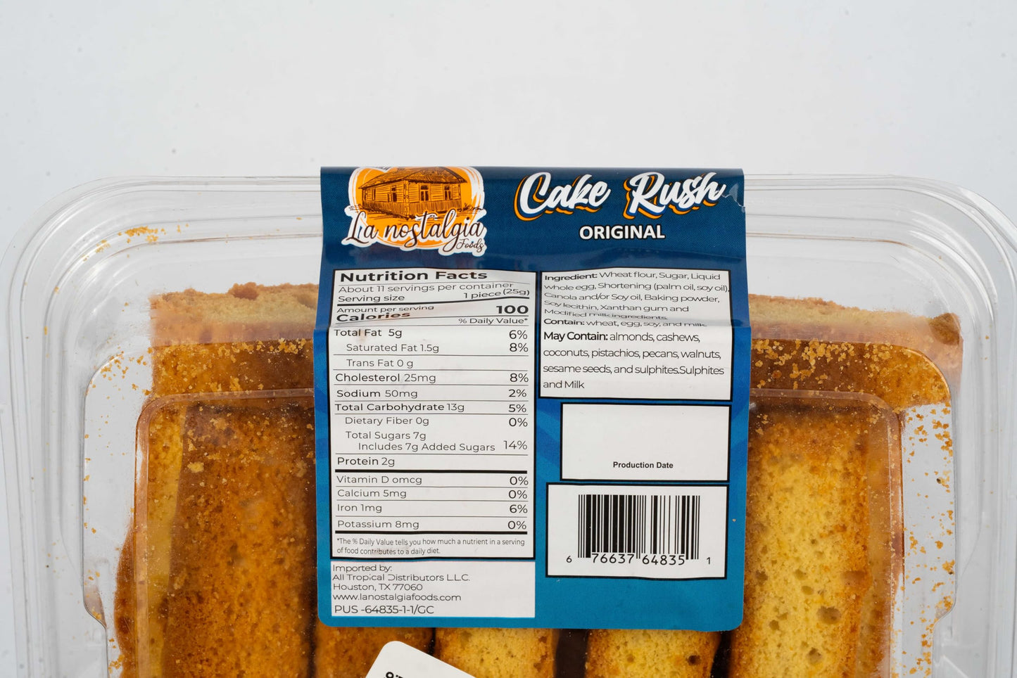 Light Gray La nostalgia foods Cake Rusk