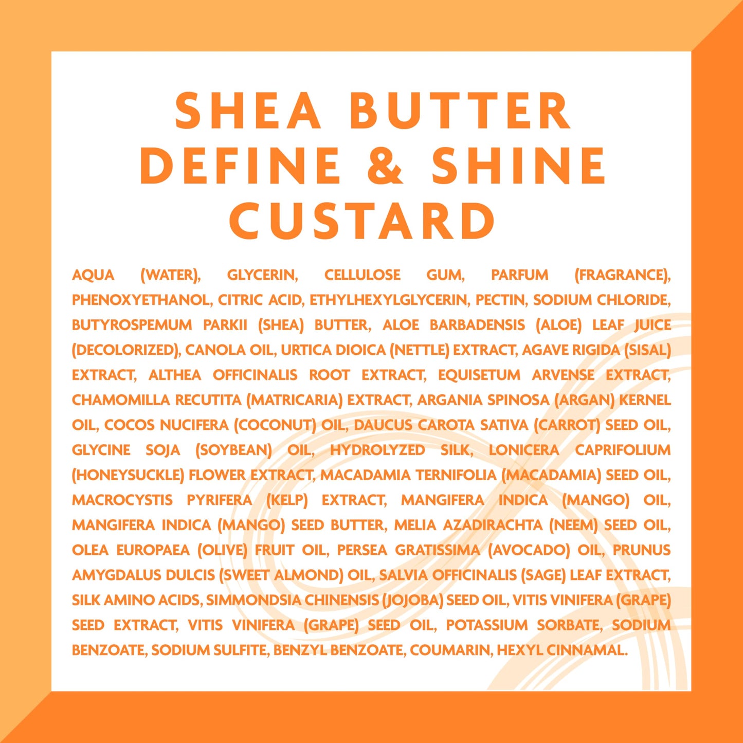 Antique White Cantu Shea Butter for Natural Hair Define & Shine Custard, 12 Oz