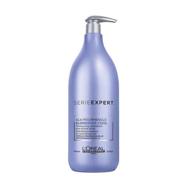 White Smoke L'Oreal Professionnel Blondifier Shampoo Cool