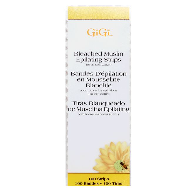 Lavender GiGi Large Bleached Muslin Strips