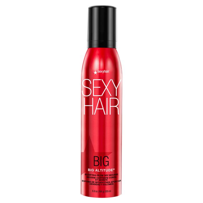 White Smoke SexyHair Big Altitude Bodifying Blow Dry Mousse