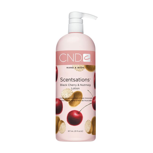 White Smoke CND Black Cherry & Nutmeg Lotions