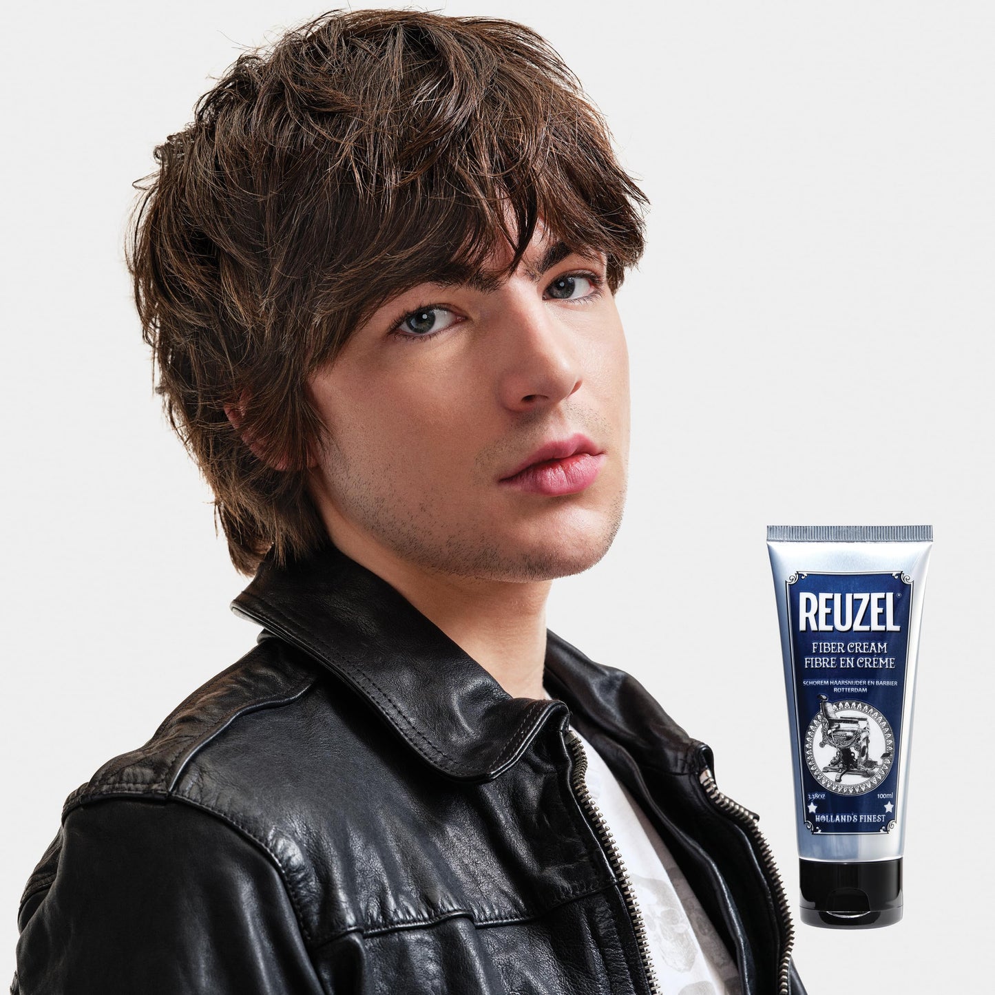 Lavender Reuzel Fiber Cream, Provides a Low Shine Finish, 3.38 oz