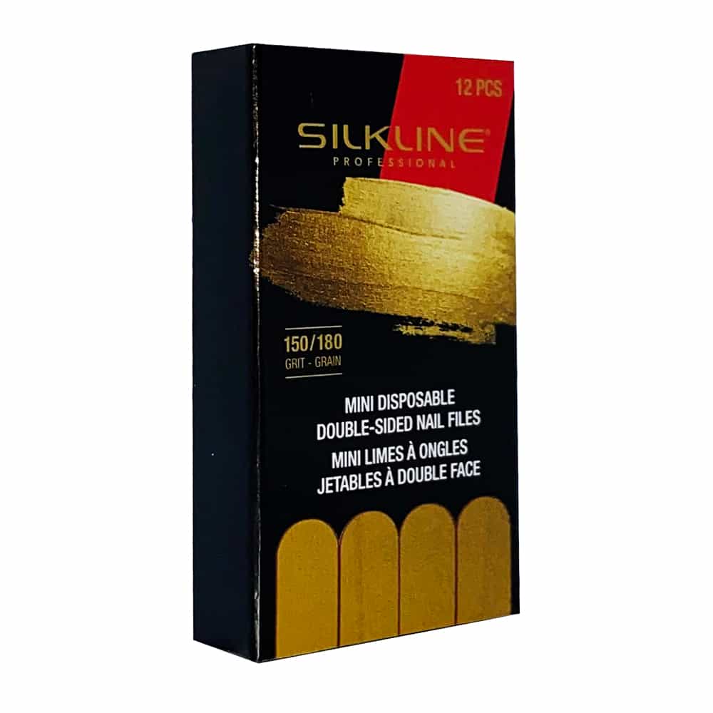 Black BaBylissPRO Mini Nail File 12 pcs 150/180 FILMBMQC