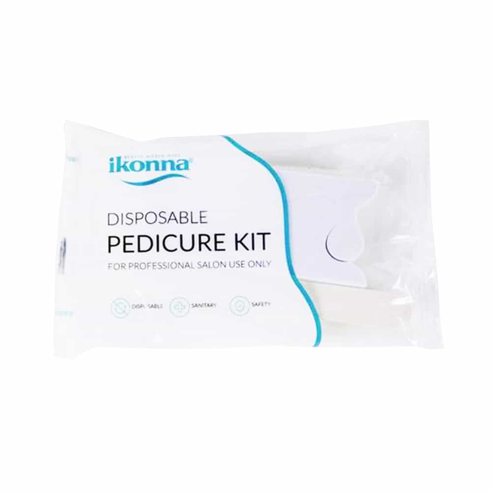 White Smoke Ikonna White Disposable Pedicure Kit 4Pcs DMP4C