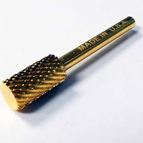 White Smoke Startool Carbide STX 1/8 Extra Coarse Gold Chamfer 0134