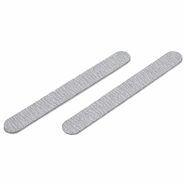 White Smoke USA Zebra Mini Nail File Grit 100/100, 50-Pack